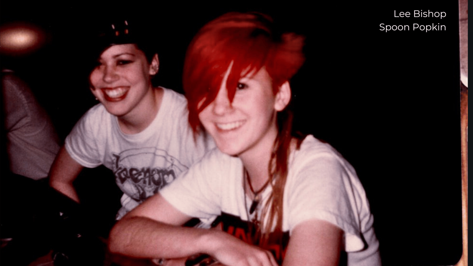 punk rock girls in 1985 with candy apple red hair punk rock hair styles